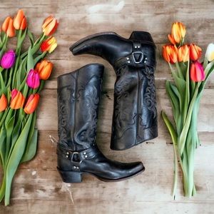 FRYE Lily Harness Boots Women’s Size 10